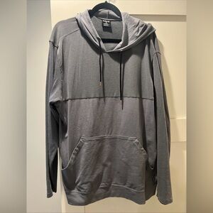 Hurley Men’s Hooded Lightweight Pullover Gray XL Engineered With Nike Dri-Fit